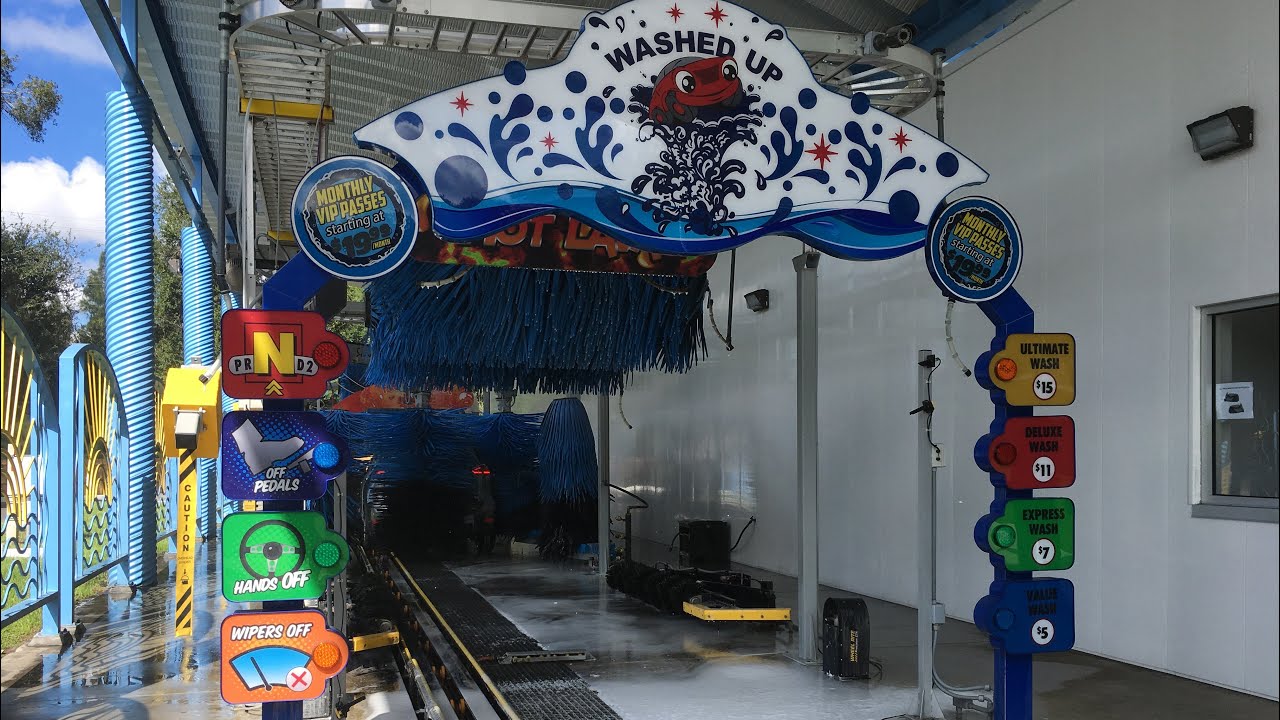 Washed Up Car Wash: Seffner Site (Outside Perspective)