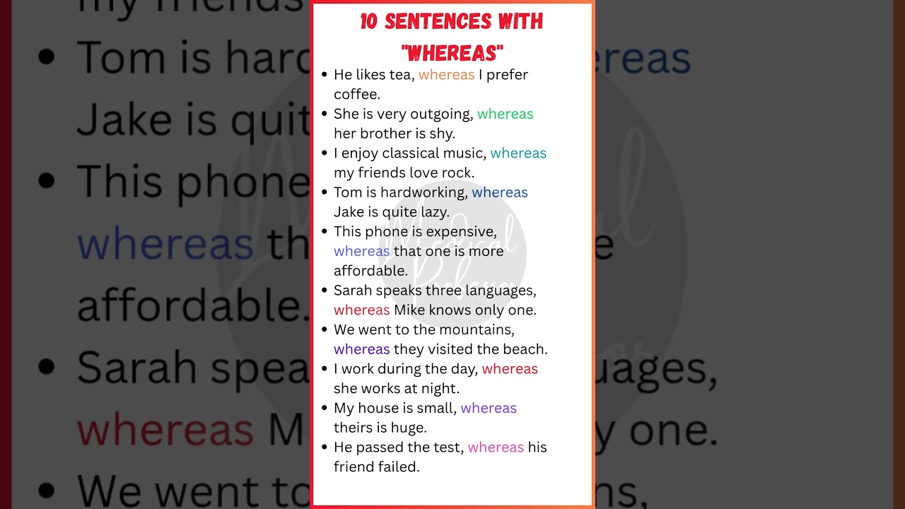 10 Sentences with 