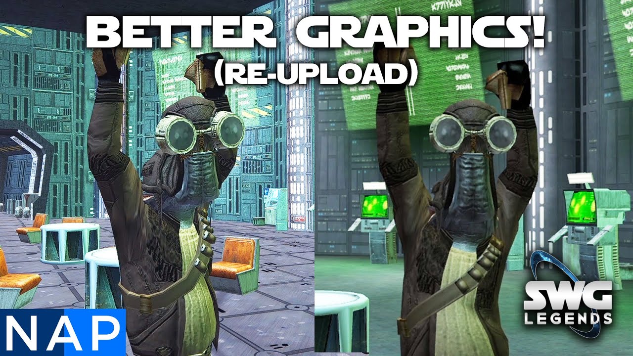 Better Graphics For Star Wars Galaxies (Re-Upload)