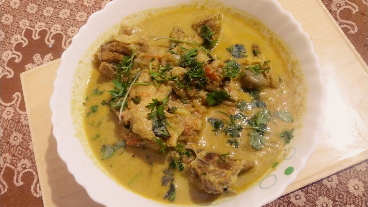 KUNDAPURA STYLE GREEN MUTTON MASALA || CHEF KITCHEN ||