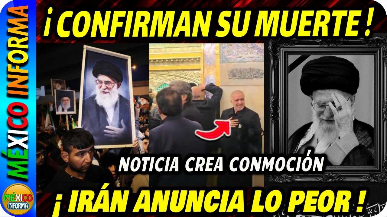 CONFIRMAN MU3RT3 DE JAMEN3I, LÍDER DE IRÁN.SE VIENE LO PEOR AFIRMAN. HEBRÁ VENGANZA. 40 DÍAS DE LUTO