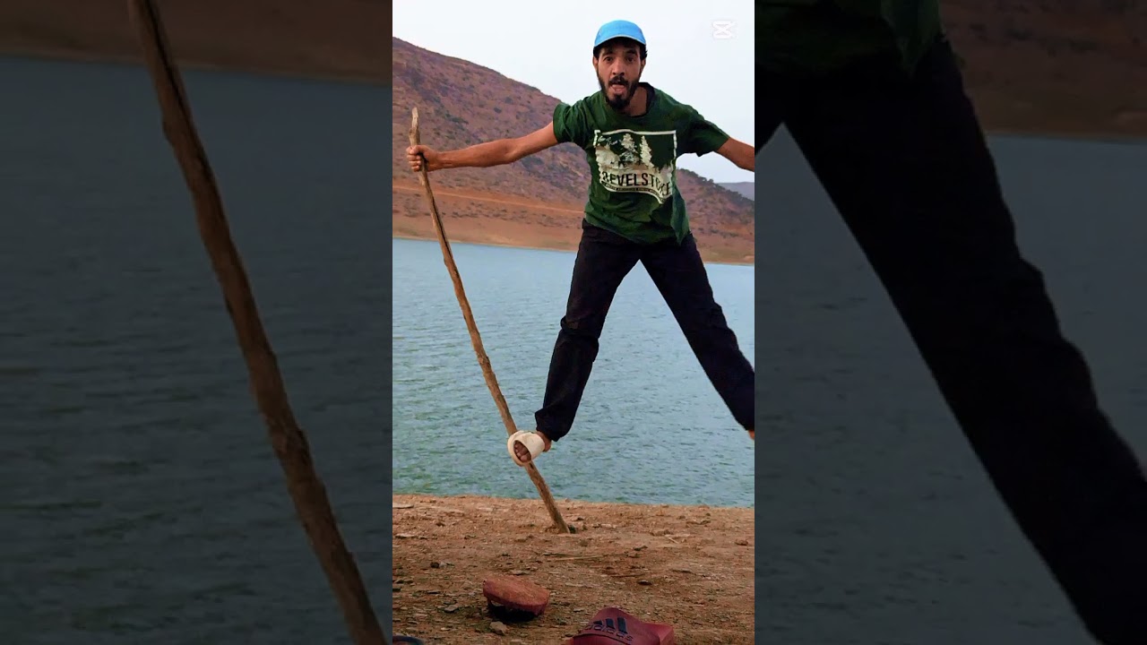 أول مرة أخيم وأصطاد في هالمكان&hellip; والنتيجة مجنونة!  #maroc #trip #travel  #2025 #camping #animals 😱