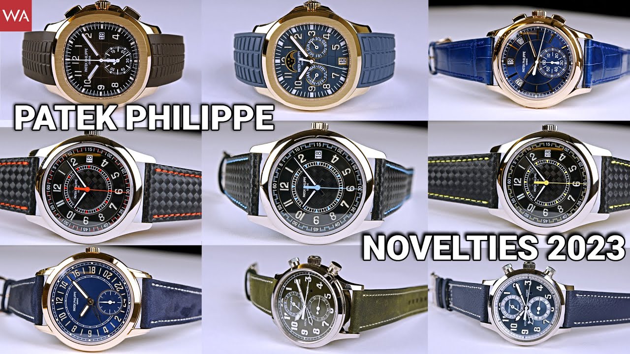PATEK PHILIPPE Novelties 2023 filmed at Watches and Wonders in Geneva.