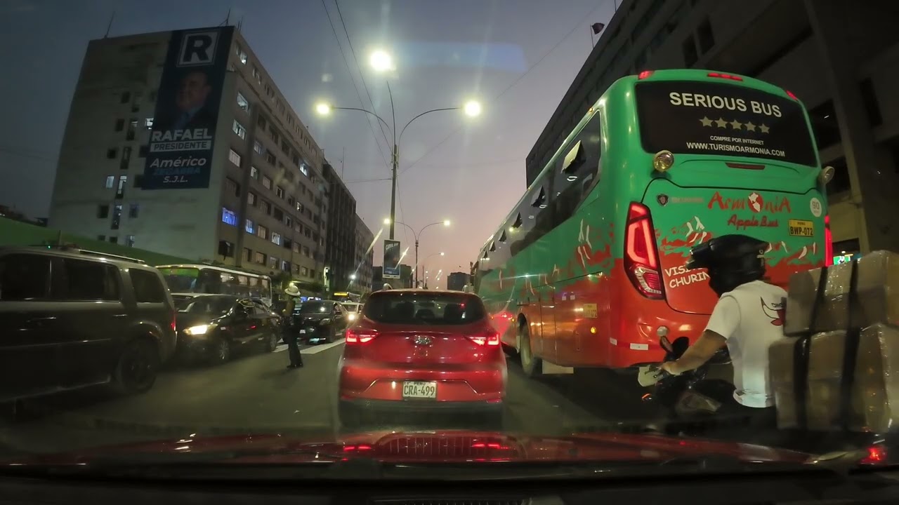 Recorriendo Toda la Av. Abancay | Lima en la Tarde 🚗☀️