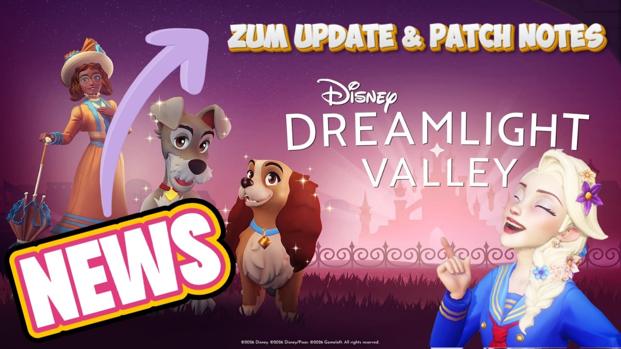 Puppy Love UPDATE & patch notes NEWS | Disney Dreamlightvalley🌸