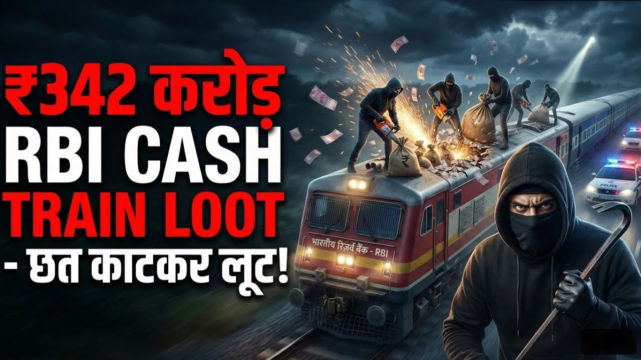 True Story Of Salem Express Train Robbery | चलती ट्रेन से लूट लिए 342 करोड़ | Hindi Documentary