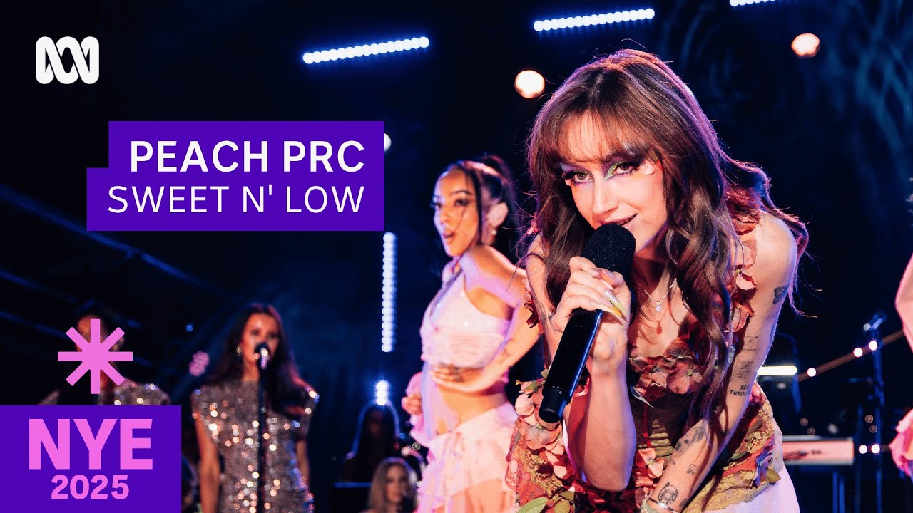 Peach PRC performs Sweet n' Low | Sydney New Year's Eve 2025 | ABC iview