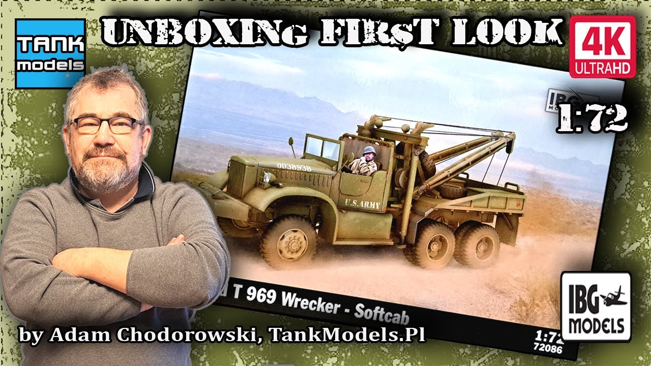 Unboxing 399 - 🇺🇸 DIAMOND T969 Wrecker Softcab 🇺🇸 - IBG 72086