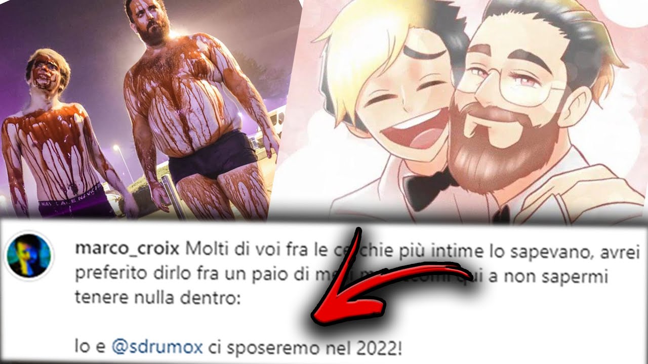 Croix e Sdrumox Annunciano Il Loro Matrimonio