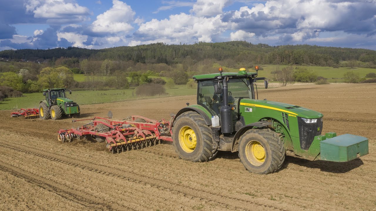 JOHN DEERE symphony - 8345R & 8270R + Vaderstad TopDown 500 & 400