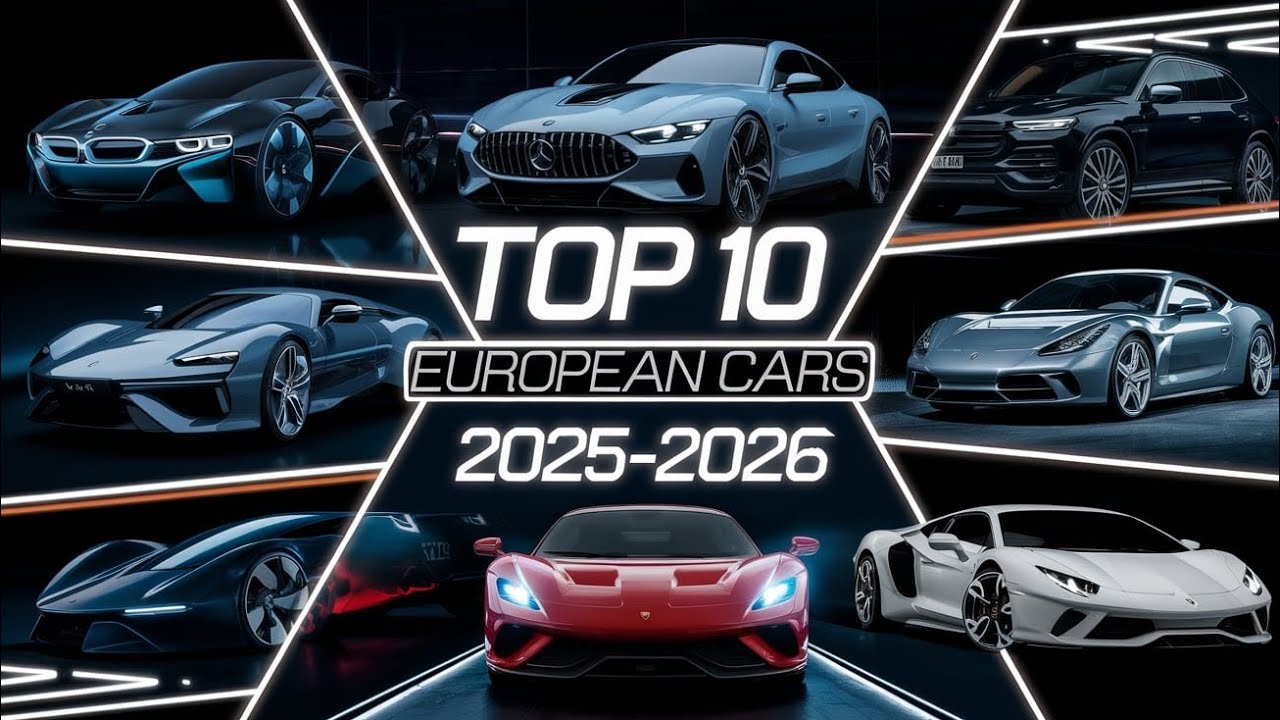 Top 10 European Cars of 2025-2026 | Best Luxury & Performance Cars