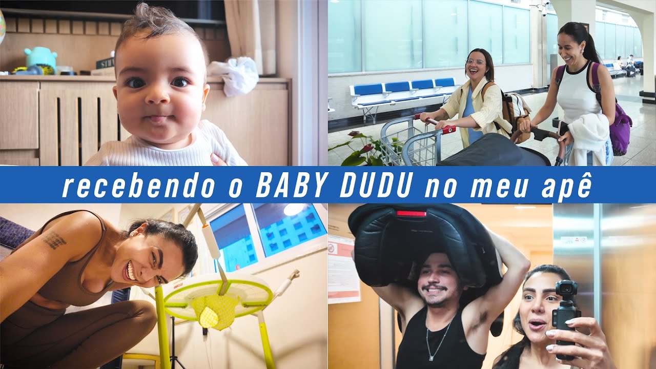 Transformei meu ap&ecirc; para receber o beb&ecirc; da Fu 👶💛 #vlog&atilde;o