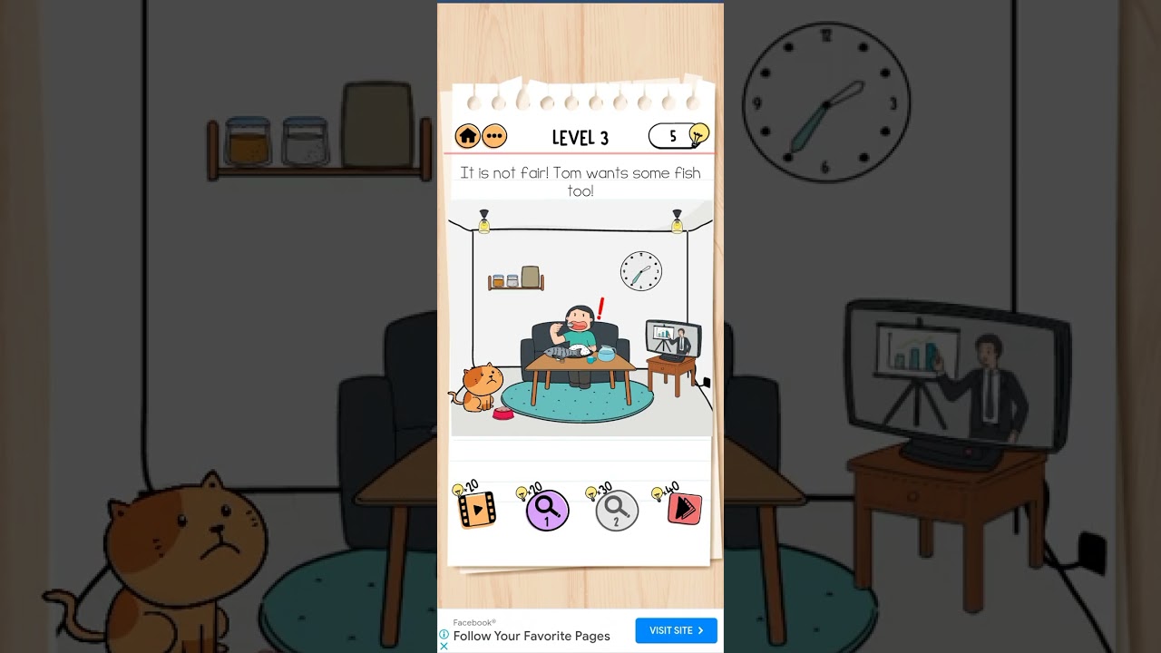 Brain test 2 (Tom's Adventure)  level 3