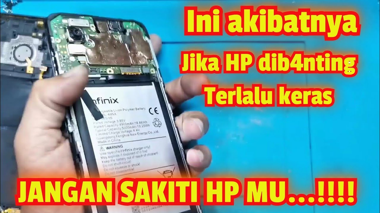 HP INFINIX MATI TOTAL DICAS CUMA LAMPU LED (MESIN RONTOK) EFEK DIB4NTING