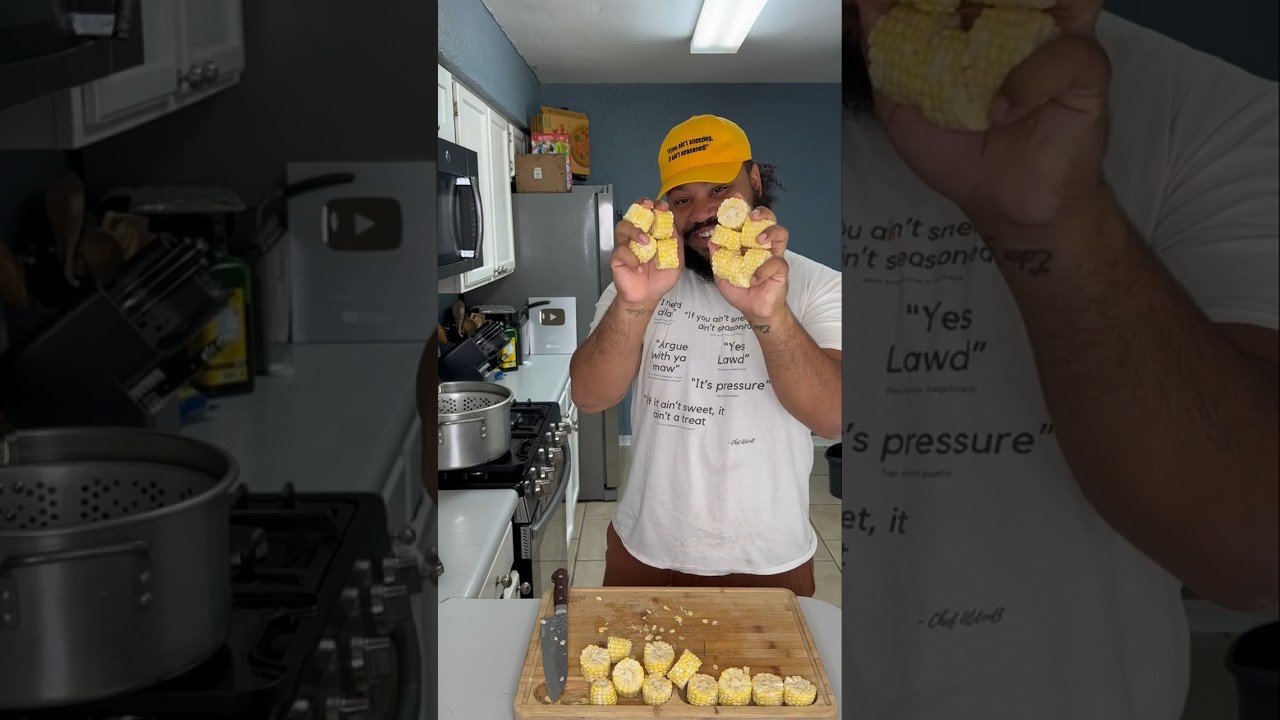 Жареная кукуруза (рецепт Wingstop Copycat) #chefaldenb #shorts