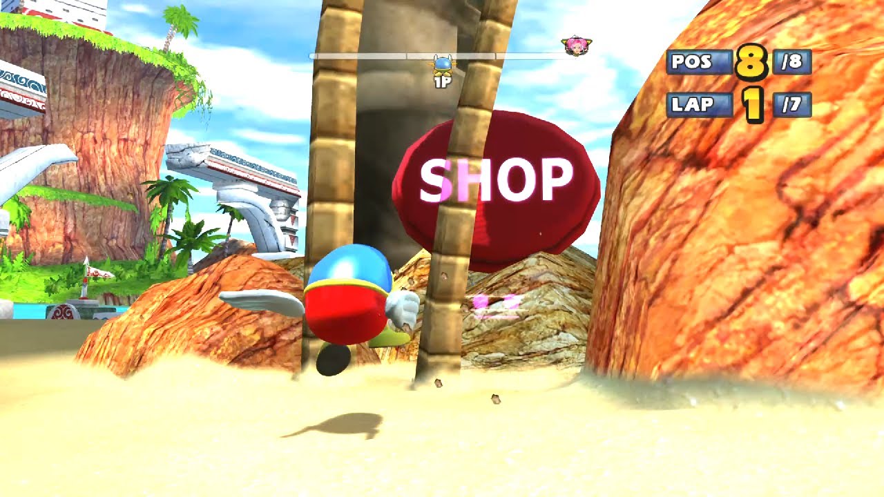 OPA-OPA Ocean Ruin 7 Laps Expert (Request) Sonic & Sega All-Stars Racing