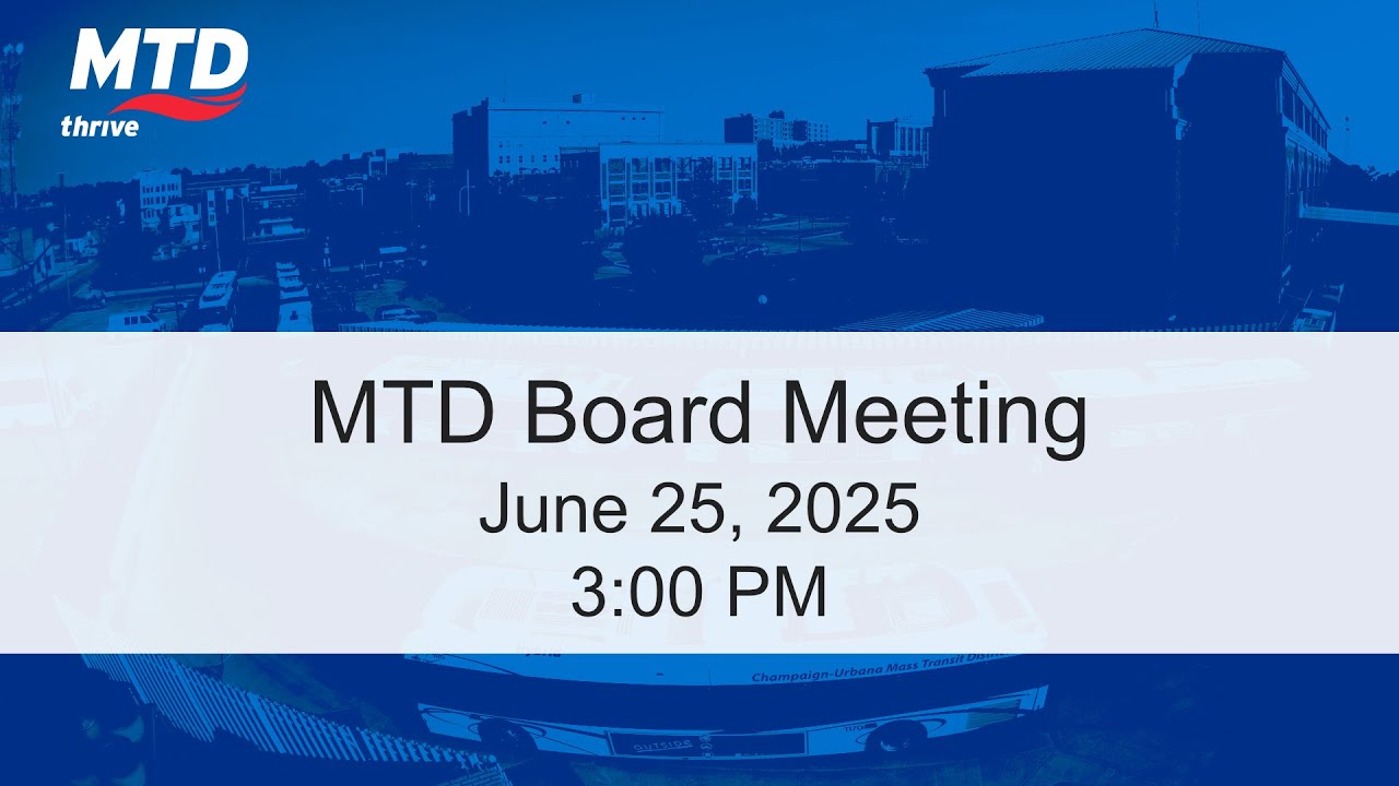 MTD Board Meeting - June 25, 2025
