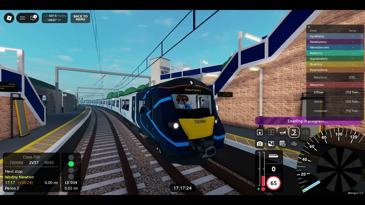 Roblox SCR v2.3.2  R045 Leighton City-Stepford Victoria (Class 700