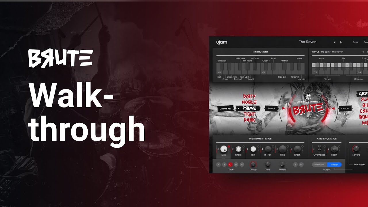 Walkthrough | Virtual Drummer BRUTE