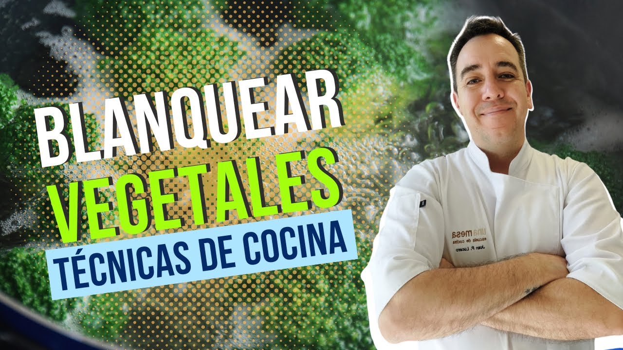 Como blanquear vegetales