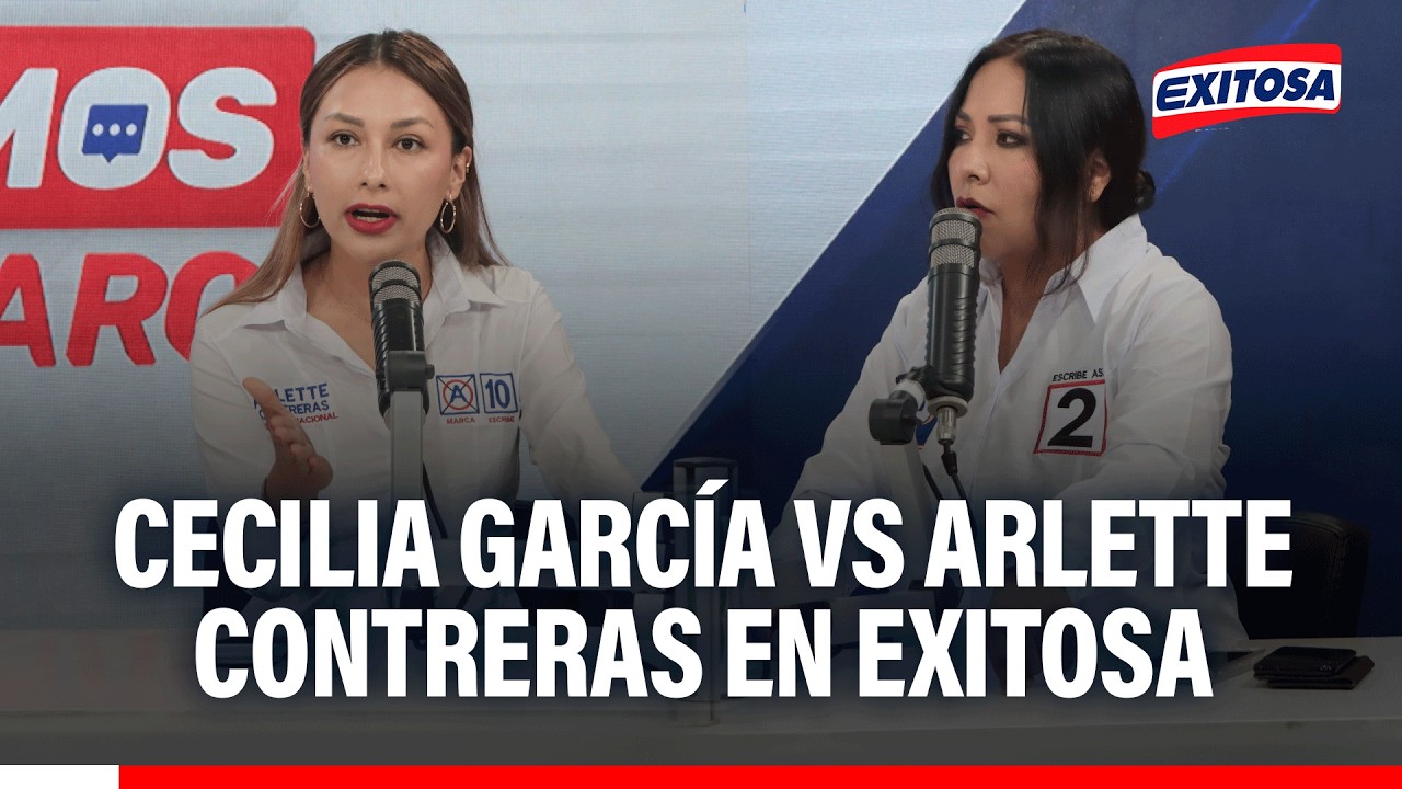 🔴🔵 Arlette Contreras y Cecilia García SE ENFRENTAN rumbo al Senado