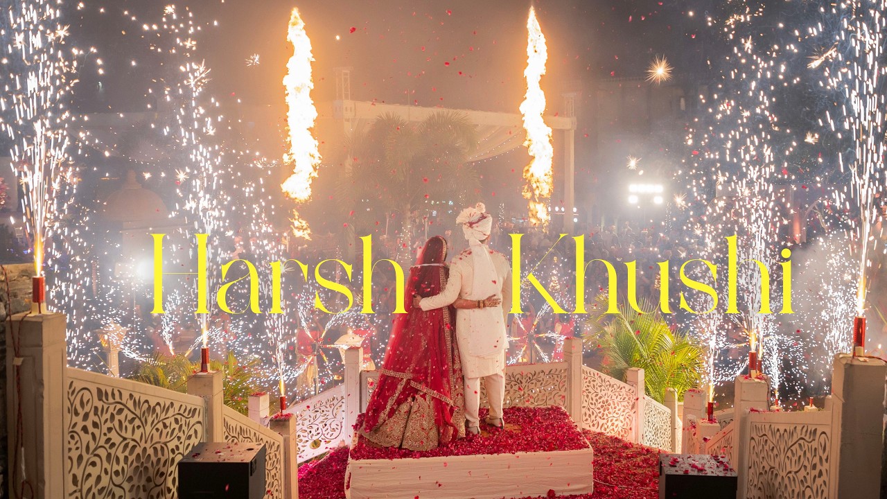 Harsh x Khushi Wedding Trailer | Raajsha, Kumbhalgarh | Same Day Edit