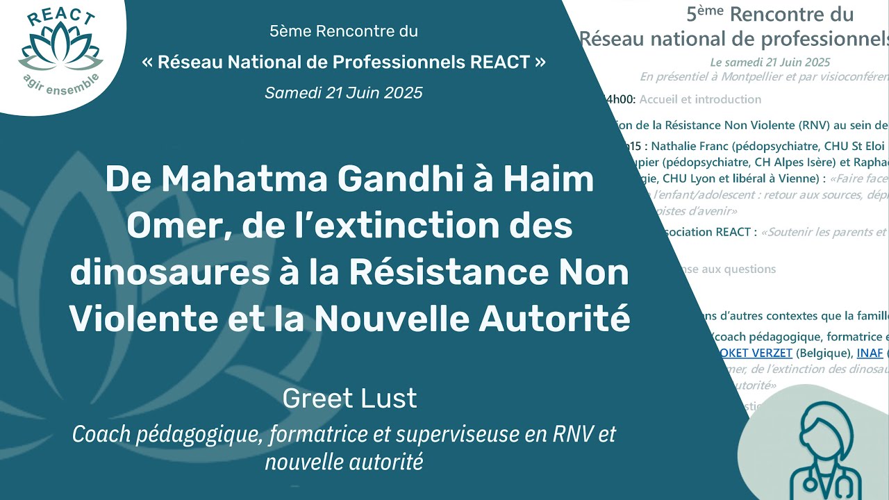 De Gandhi à H.Omer, de l’extinction des dinosaures à la RNV et la NA - Greet Lust, 21 juin 2025