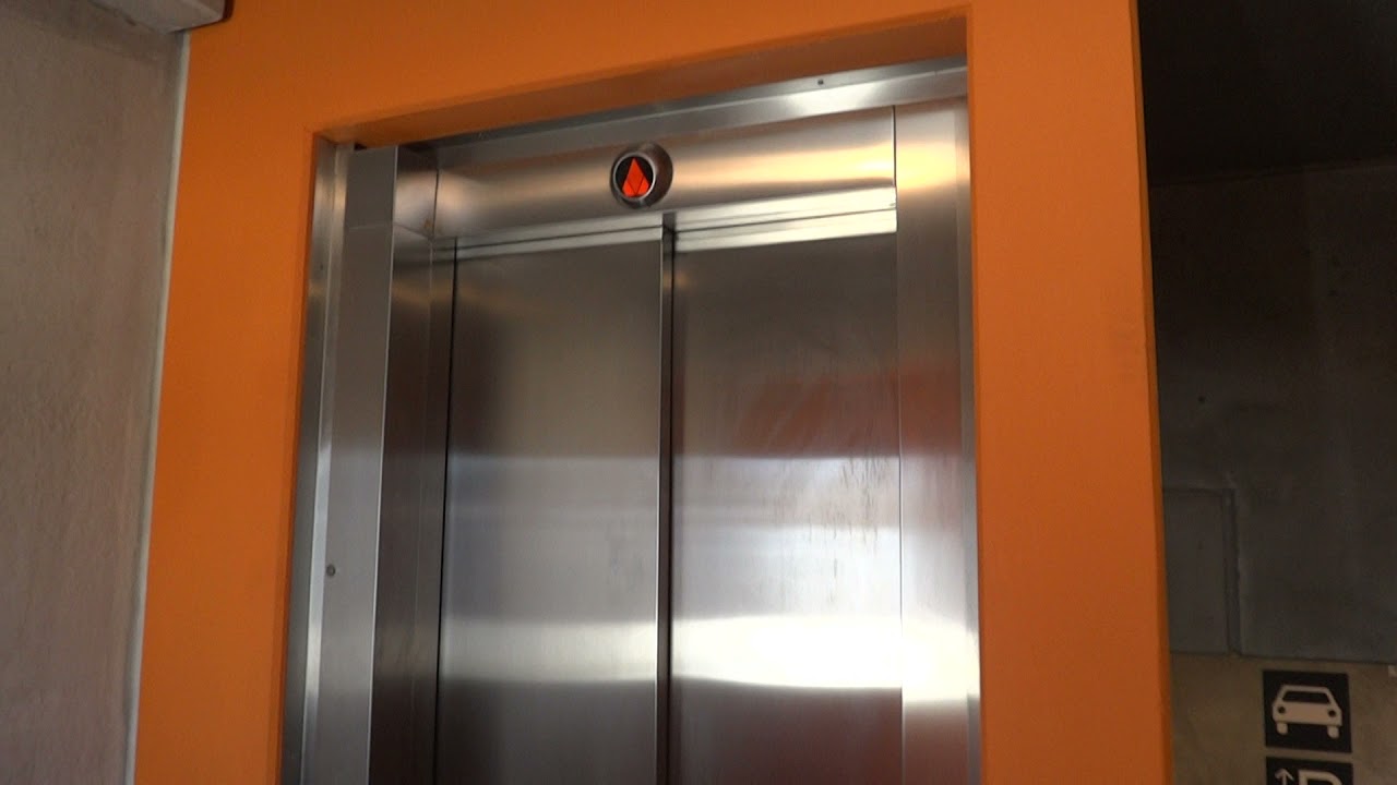 2019 Kone EcoDisc elevator in Parking Garage in Germany