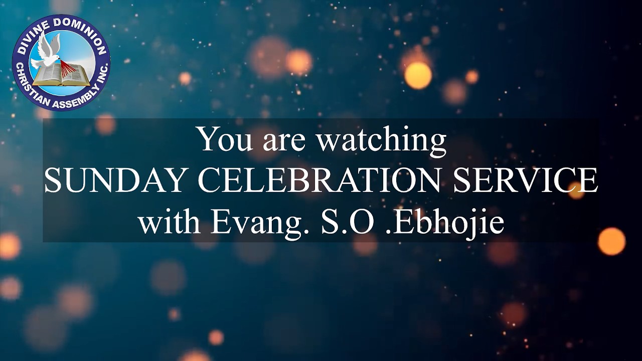 SUNDAY CELEBRATION SERVICE 15th February 2026