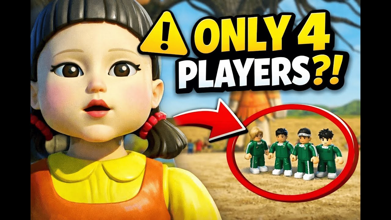 🔴 RARE SQUID GAME ROBLOX GLITCH!!?😳