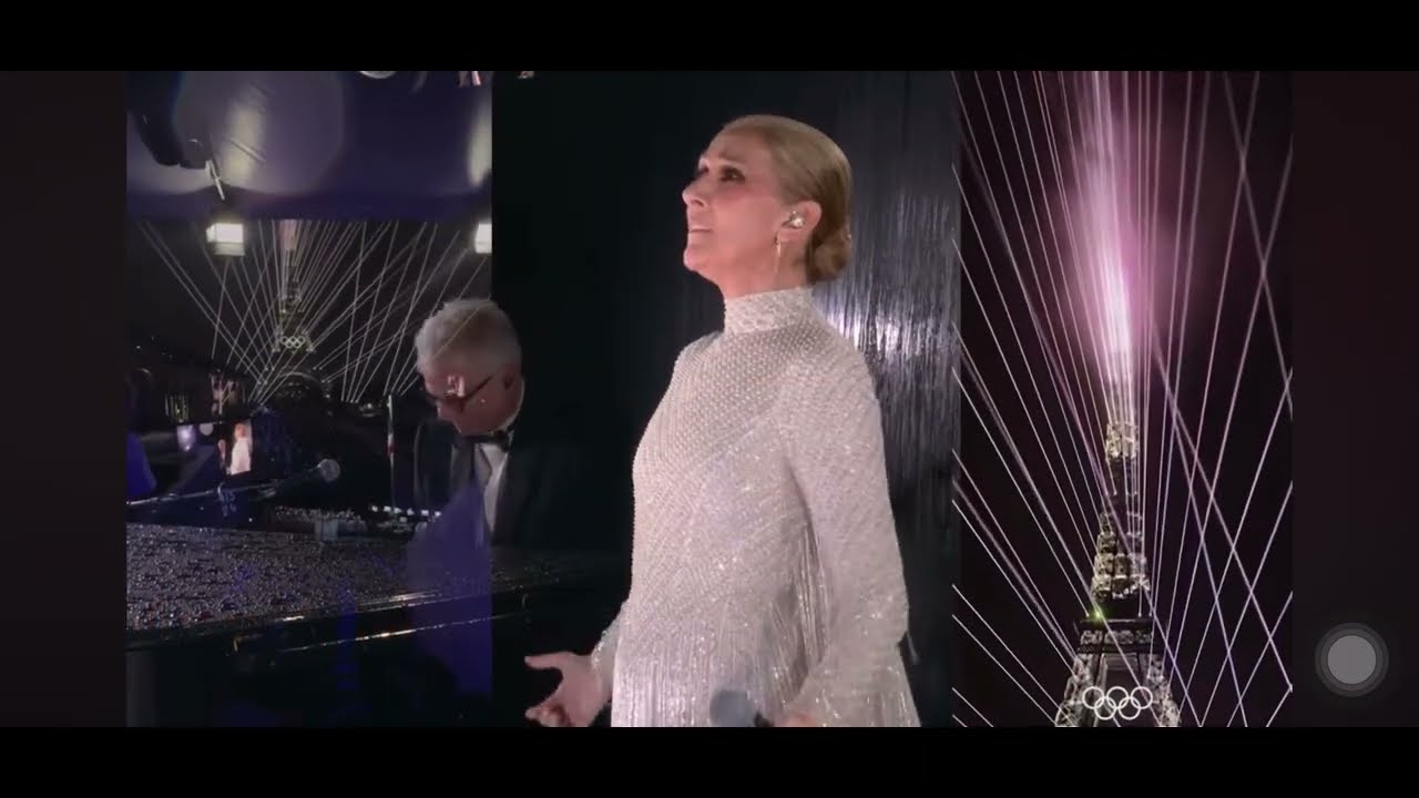 「愛の讃歌」セリーヌ・ディオン　Hymne á L'amour　パリオリンピック開会式 2024.7.26