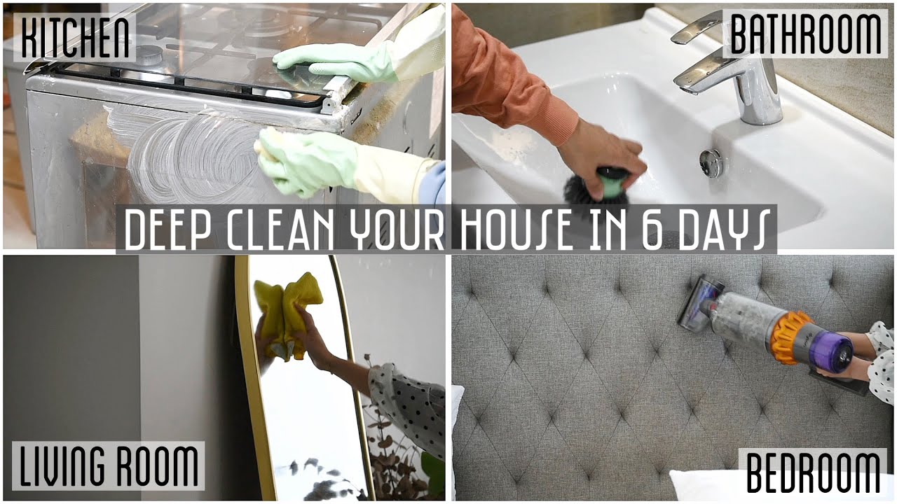 How I DEEP CLEANED and Organized my house in 6 days | Ramadan Deep Clean