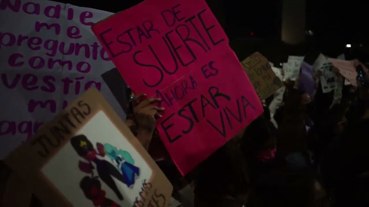 As&iacute; fue la marcha feminista 2022 en MTY | Marcha 8M 2022 MTY