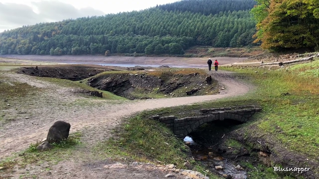 The Drowned Village. The Ladybower reveals its secret once again