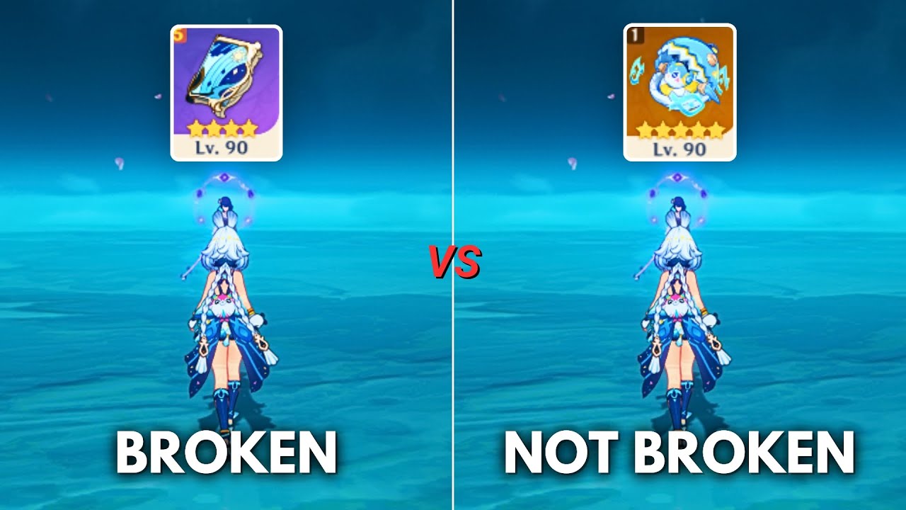 Best F2P Weapon for Mualani?? 4 STAR vs 5 STAR !! [ GENSHIN IMPACT ]