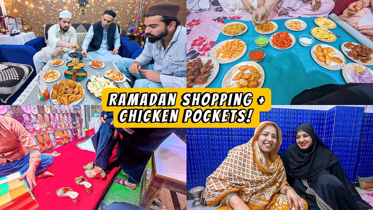 Ramadan Kareem Vlog 2026 | Mai Aur Shaniya Gaye Shopping Karne | Aur Maine Banaye Chicken Pockets!