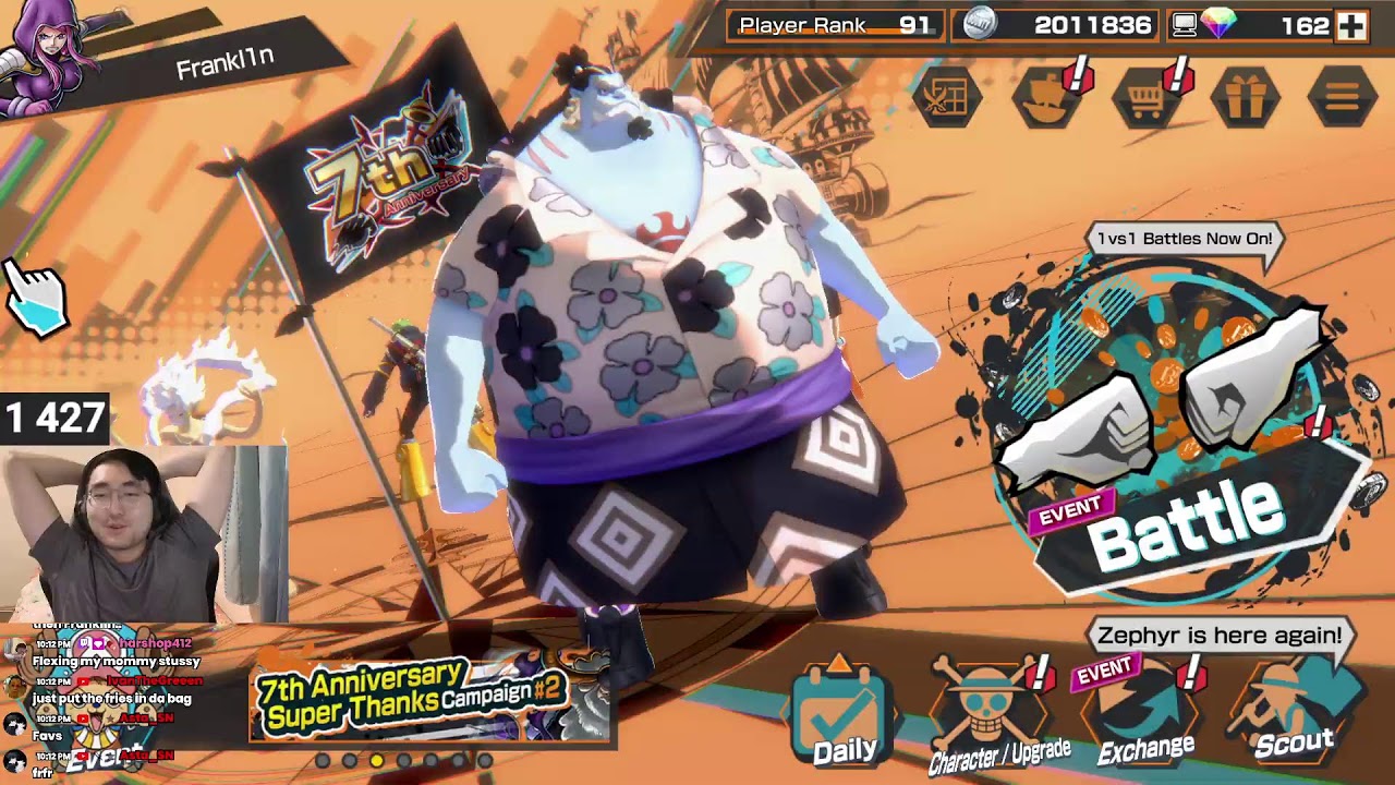 🔴Ban These Hackers When Tana P!! Chill LB Grind [One Piece Bounty Rush]