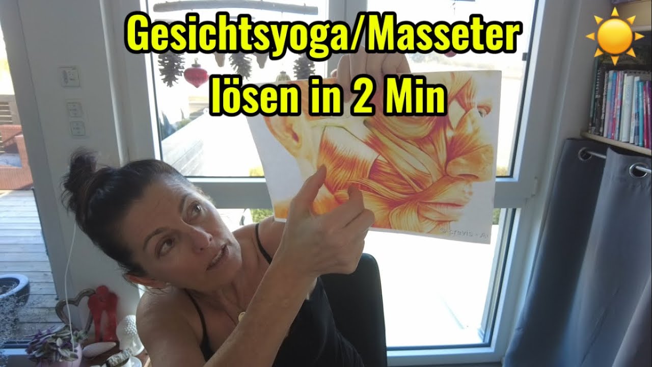 Gesichtsyoga/Masseter lösen in 2 Min