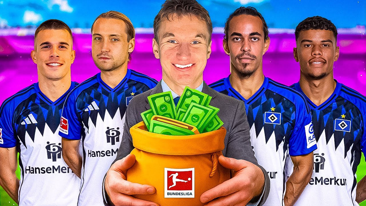 Jeg Forvandler Hamburger til et Bundesliga Hold!