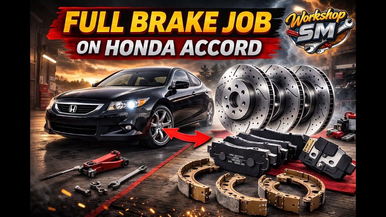 Honda Accord 2.2 Diesel (2009) – Front & Rear Brake Replacement