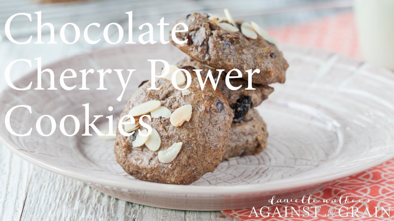 Best Chocolate Cherry Power Cookie Recipe | Danielle Walker