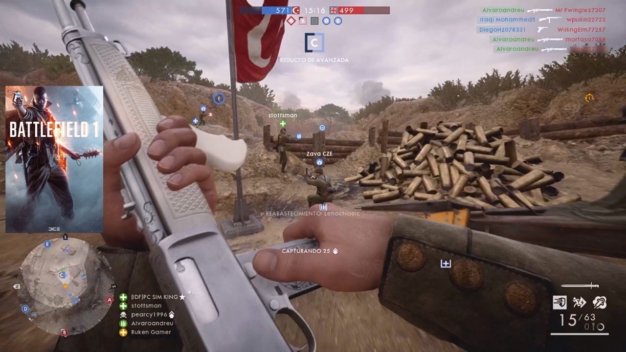 Battlefield 1 Caos Total en las colinas de Archi Baba