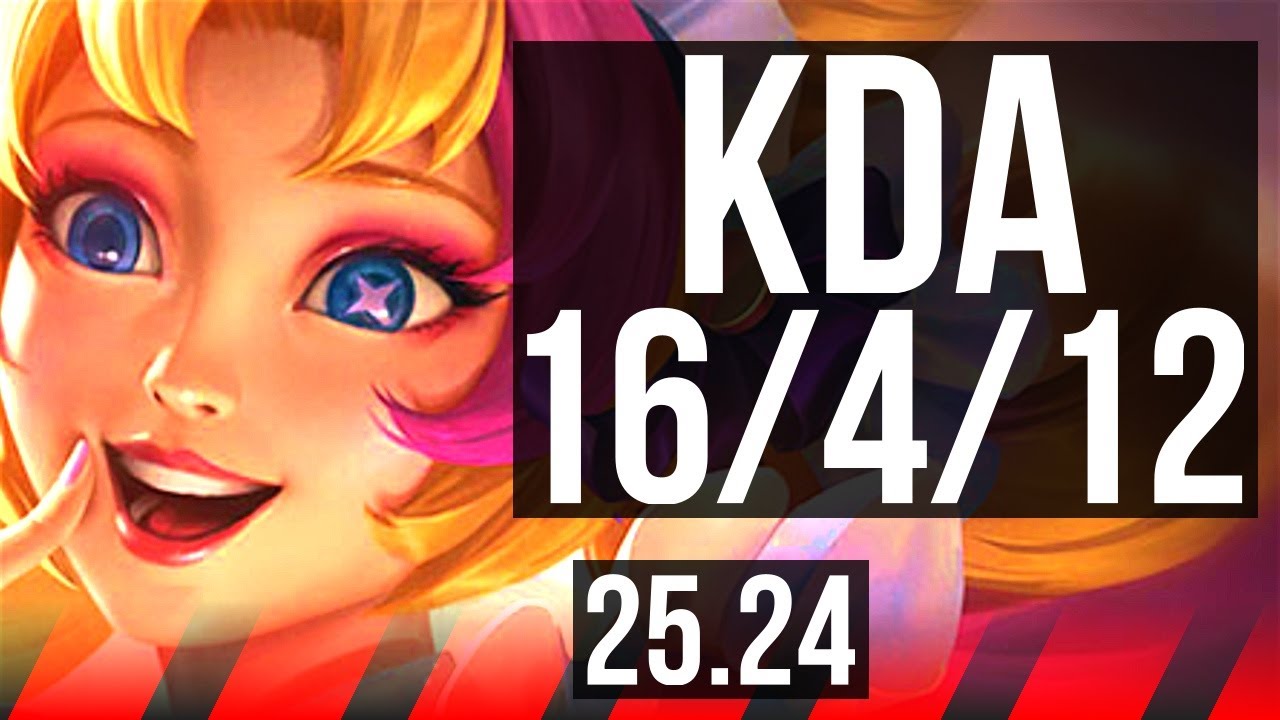 GWEN vs URGOT (TOP) | 81K damage, 16/4/12 | KR Master | 25.24