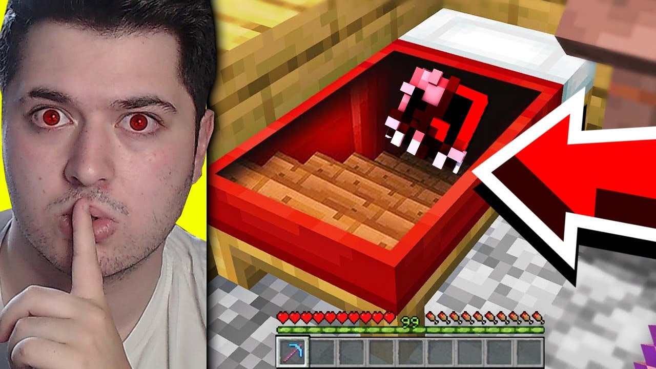 Minecraft'ta KARDEŞİMİN GİZLEDİĞİ EVİ BULDUM!