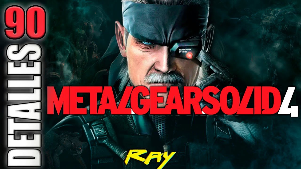 90 CURIOSIDADES de METAL GEAR SOLID 4 Guns of the Patriots