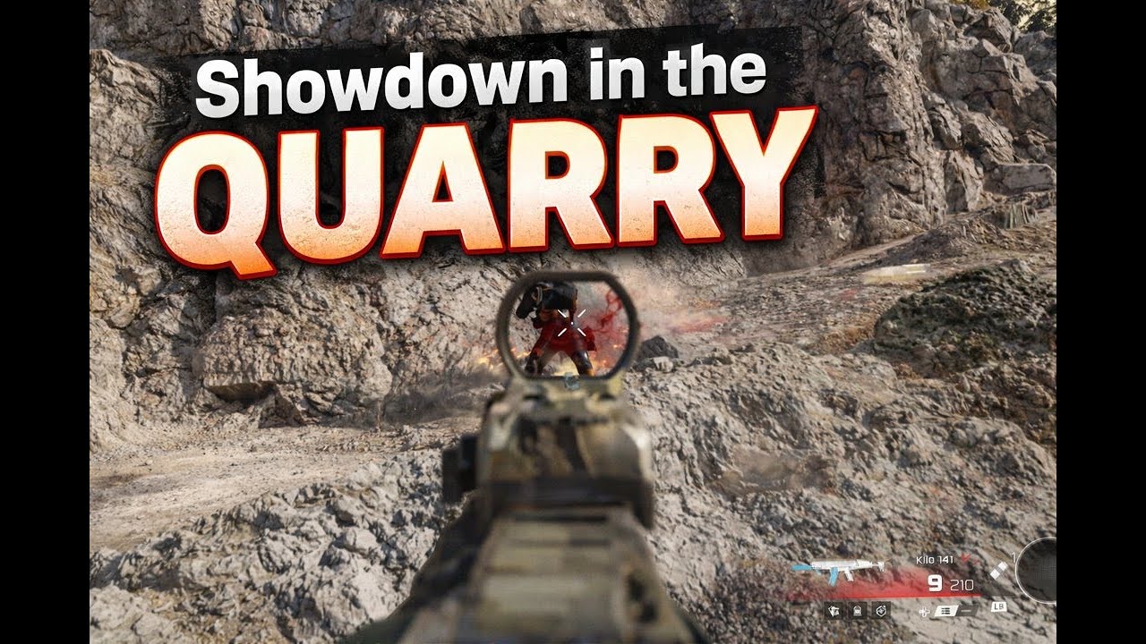 cod showdown in the quarry