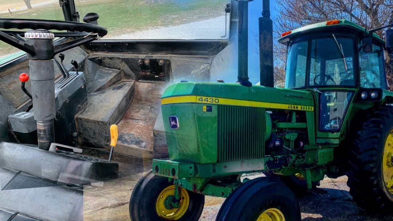 John Deere 4430 Cab Kit Removal | First Of The 4430 Project