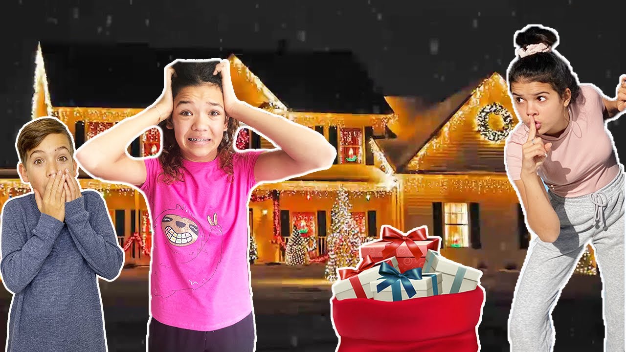 Secret Santa! Giving presents to people in need! We GOT CAUGHT!