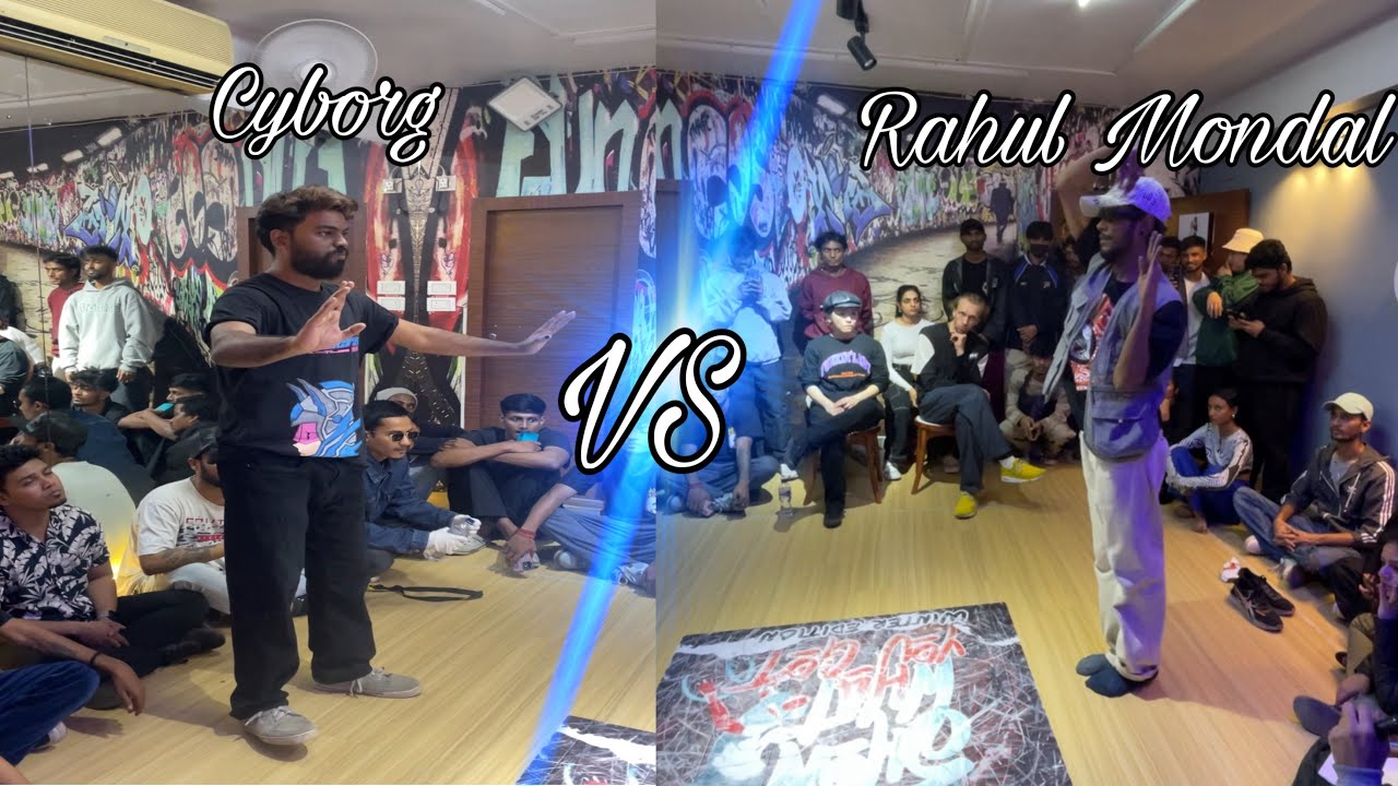 Electrifying Showdown:Cyborg vs. Rahul Mondal in Top 16 Popping Dance Battle | Show What You Got Jam
