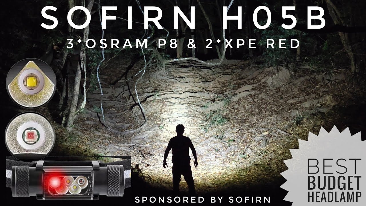 ไฟฉายคาดหัวห้าตา Sofirn H05B Headlamp - Best Budget Headlamp - ชื่ออื่น (H35R  H25B HL01) 